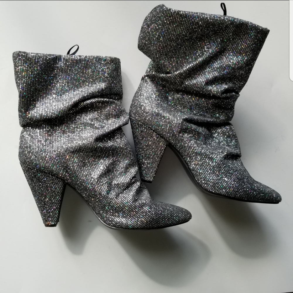 Glitter booties
